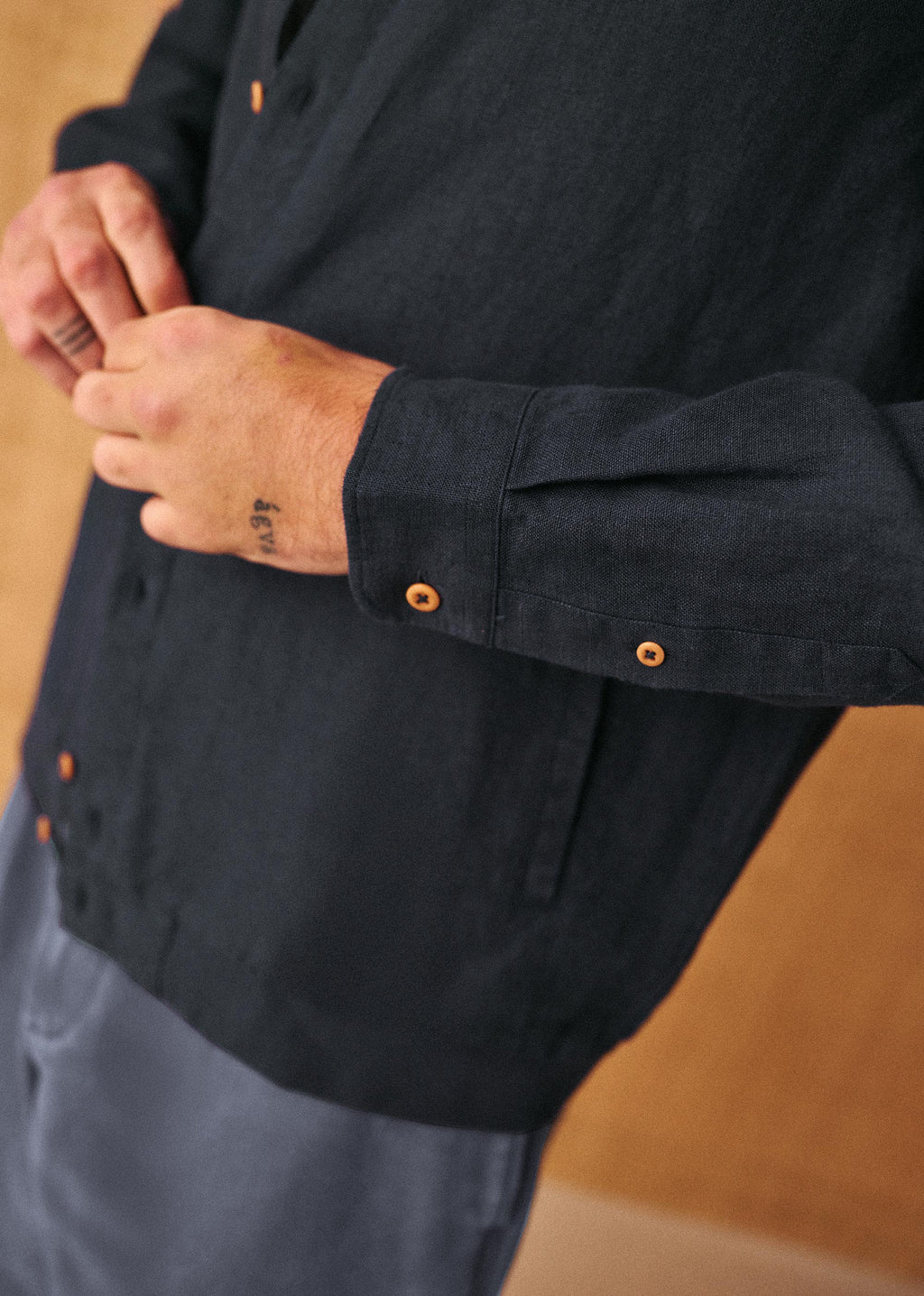 Surchemise Ellis Lin - Bleu Foncé