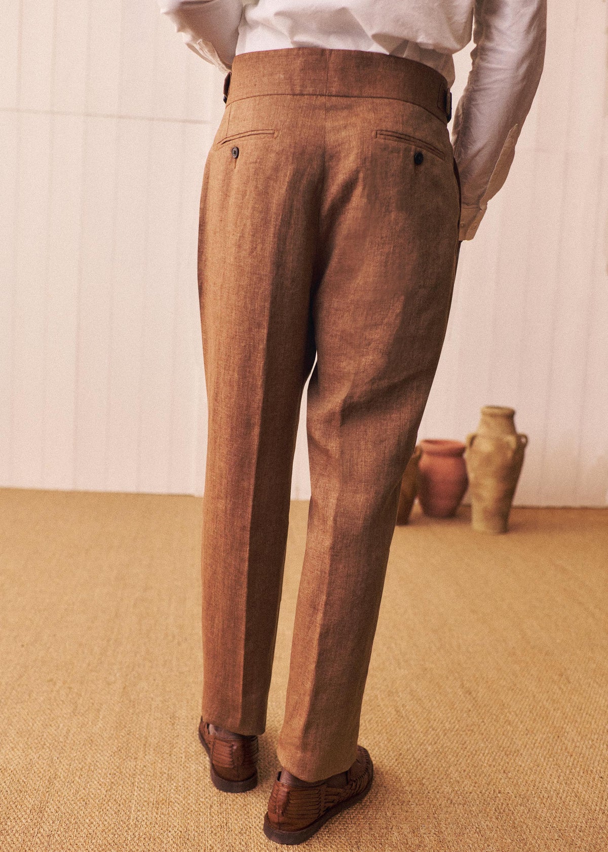 Pantalon Terence - Camel Chiné