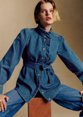 Chemise Corine - Bleu Denim