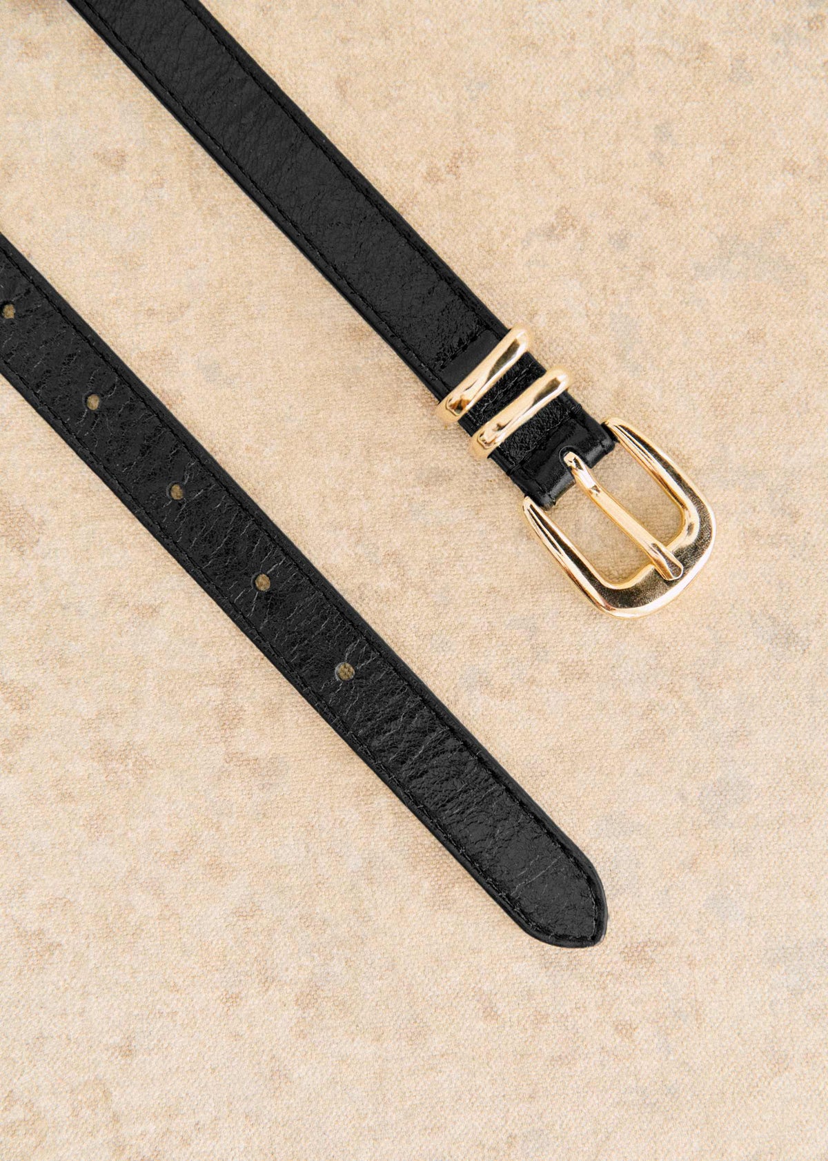 Ceinture Livie - Noir Vernis
