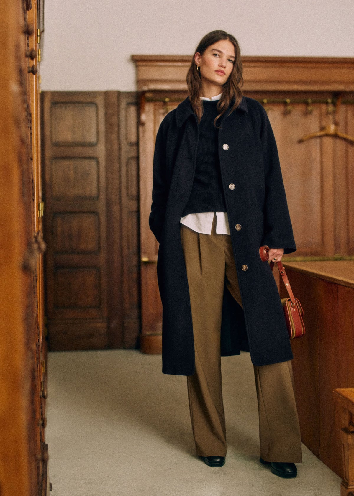 Manteau Clyde - Marine
