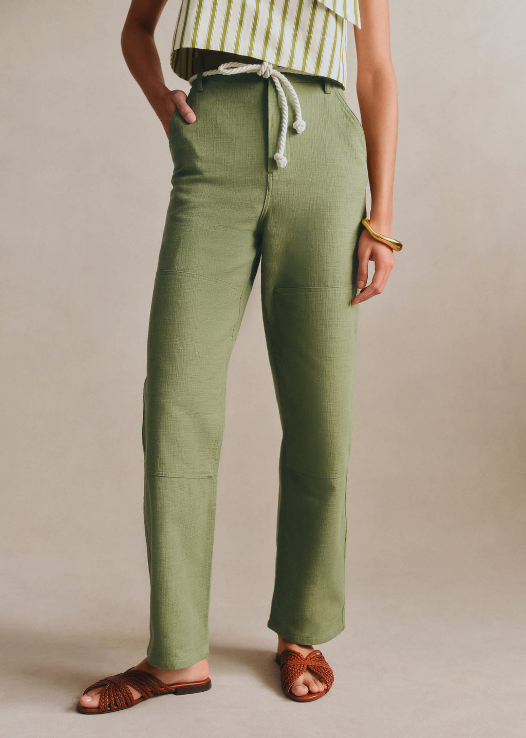 Pantalon Lounis - Kaki