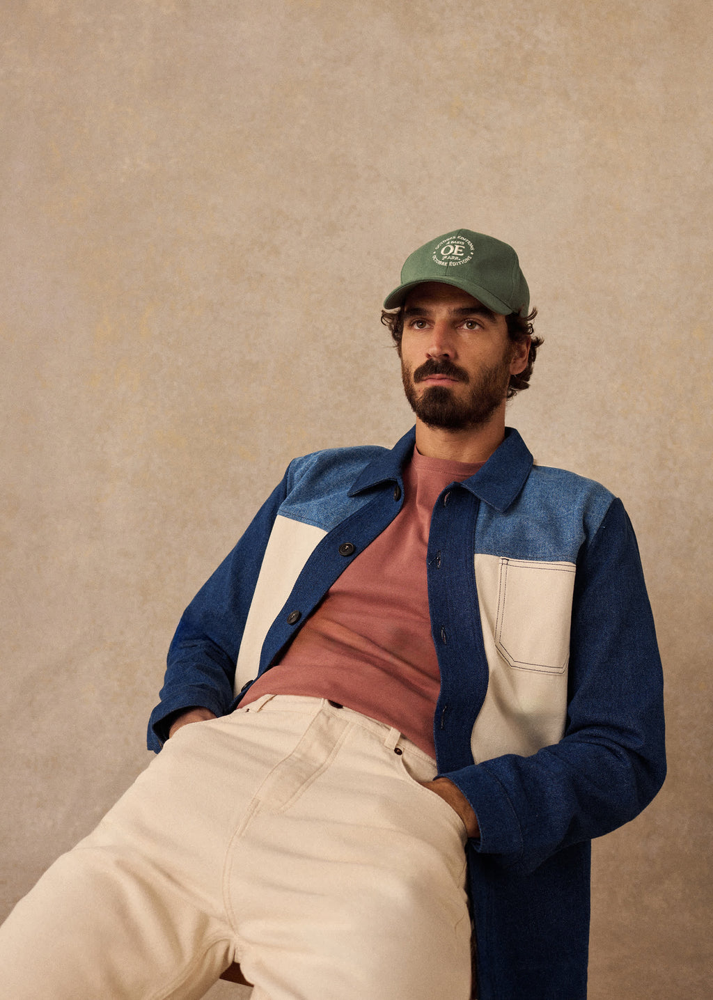 Veste Will Patchwork - Denim
