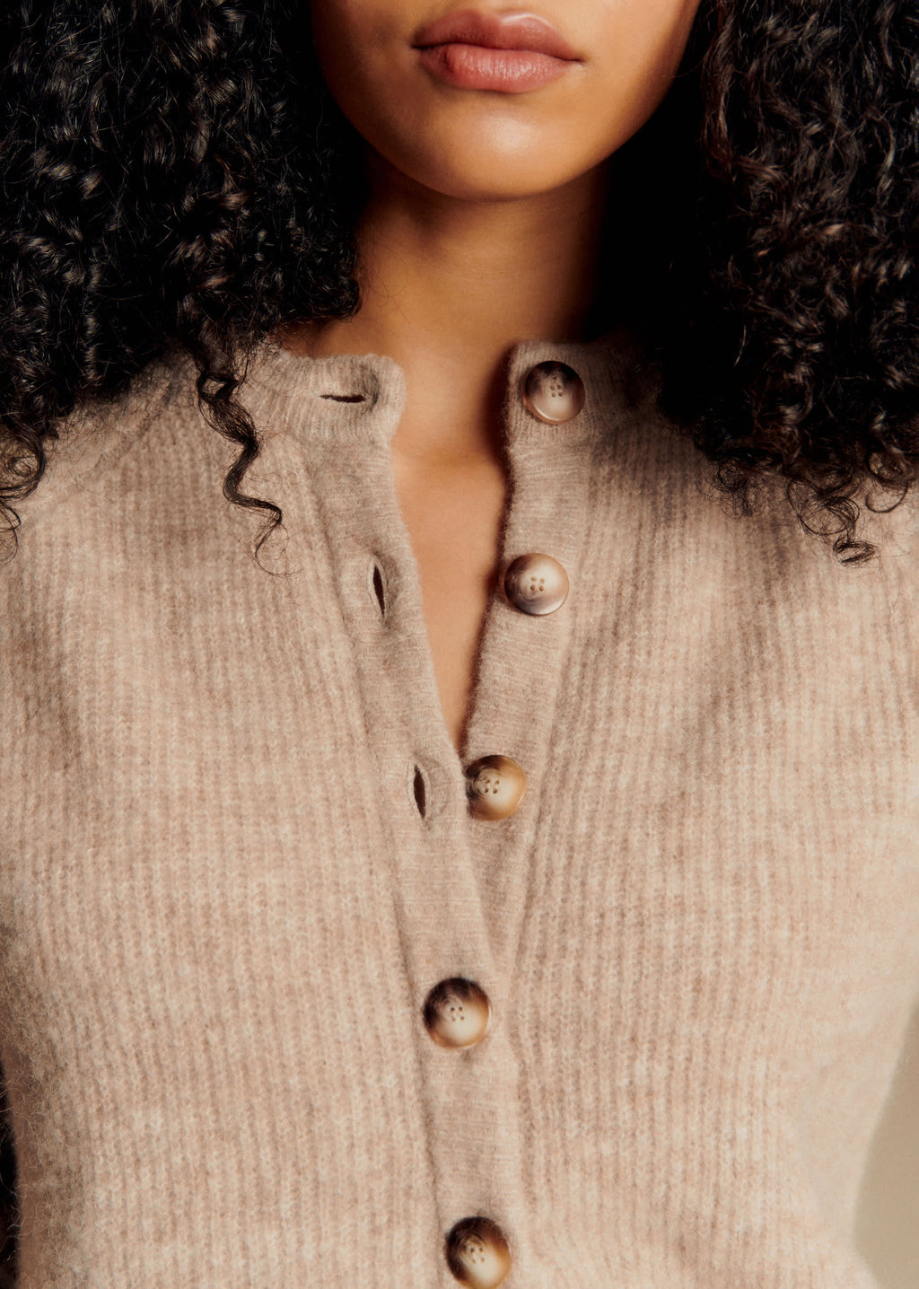Gilet Othello - Beige Chiné Clair