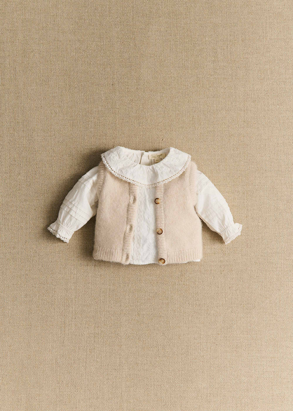 Gilet Charlot - Vanille