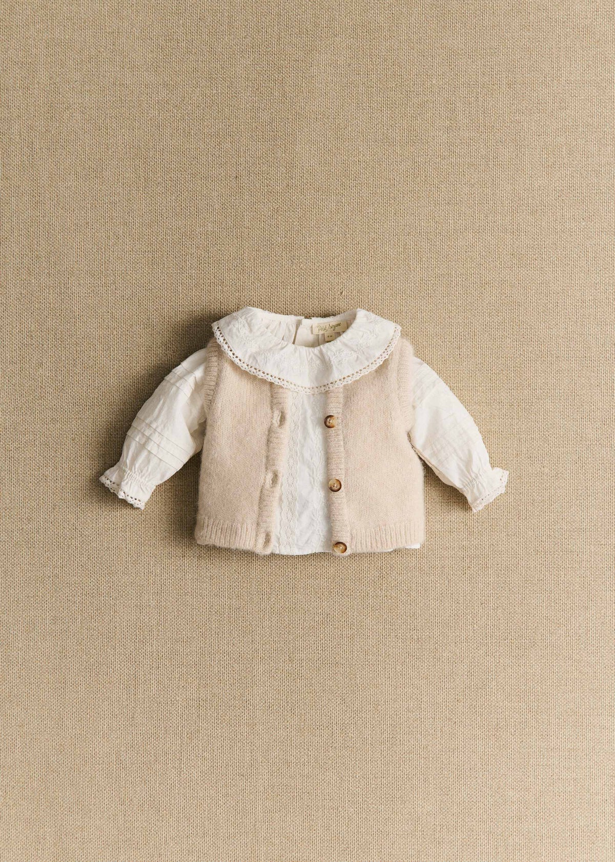 Gilet Charlot - Vanille
