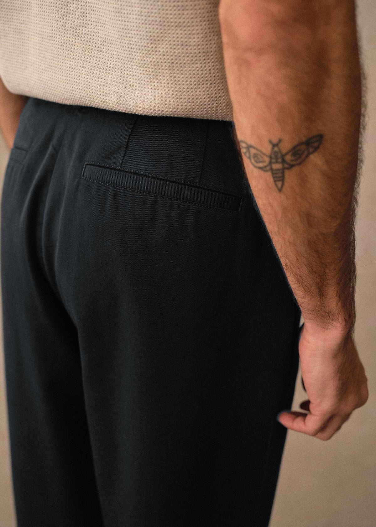 Pantalon Dusk Élastiqué - Bleu Foncé