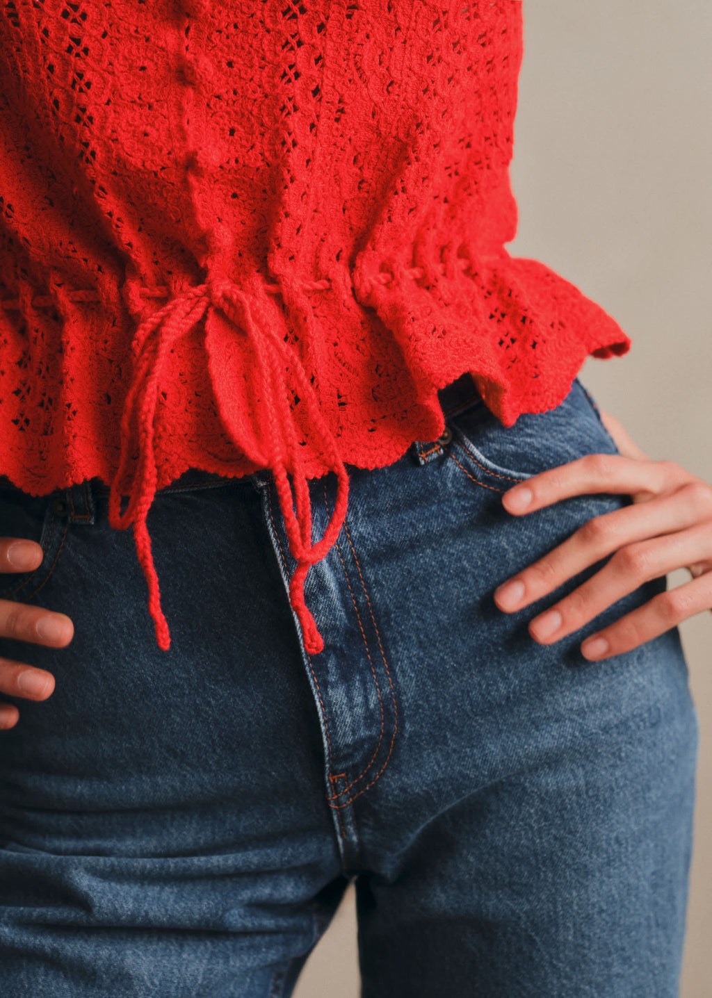 Top Alicia - Rouge