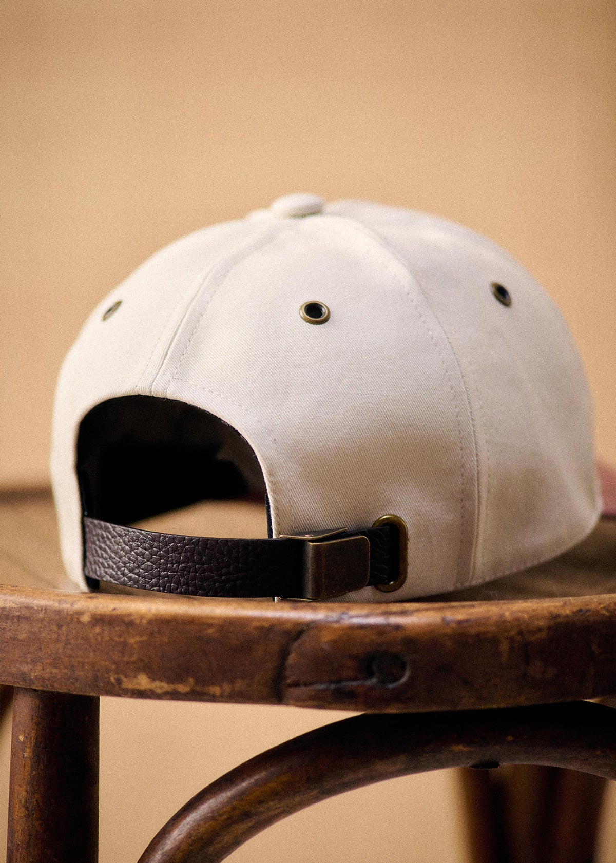 Casquette Chase - Ecru / Vieux Rose
