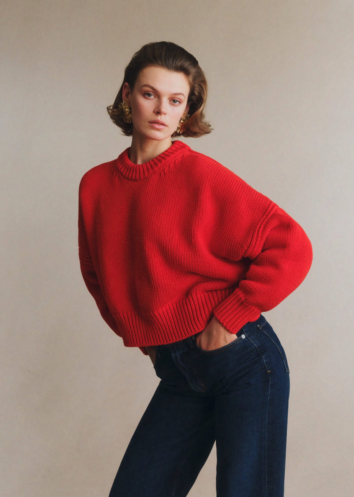 Pull Virgil - Rouge