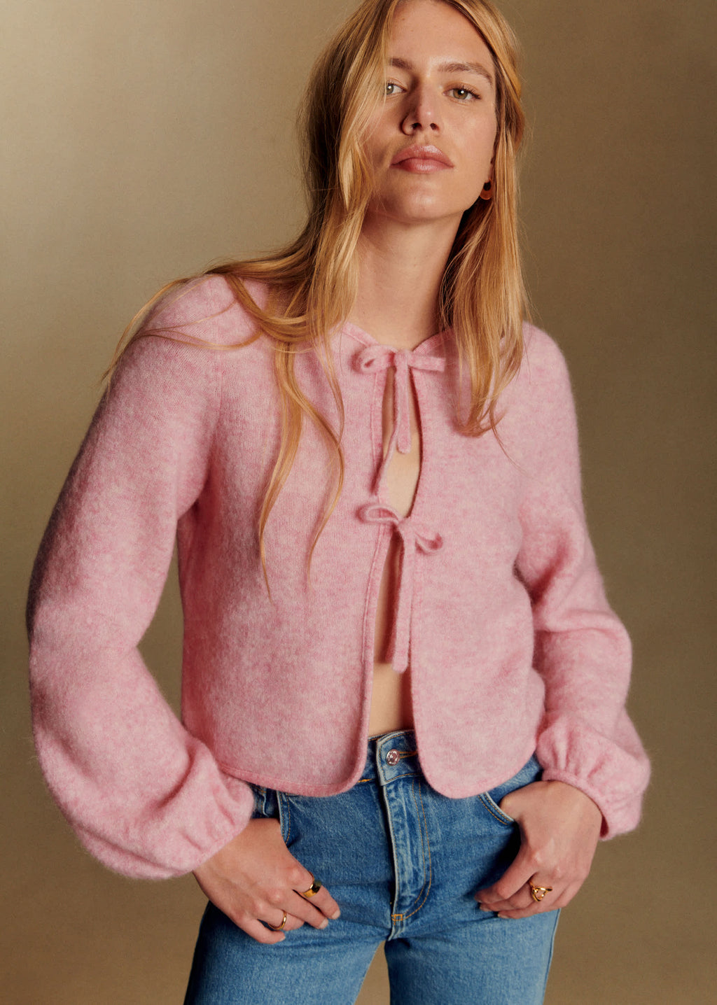 Gilet Marie - Rose Dragé