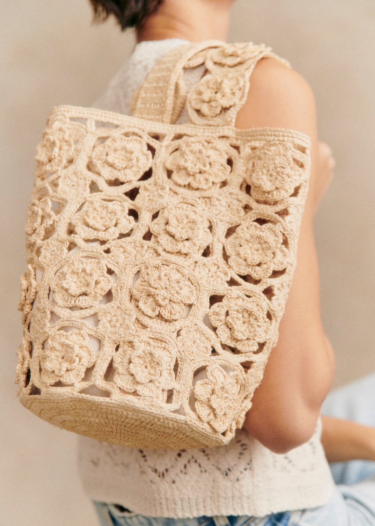 Panier Marcia - Raphia Naturel