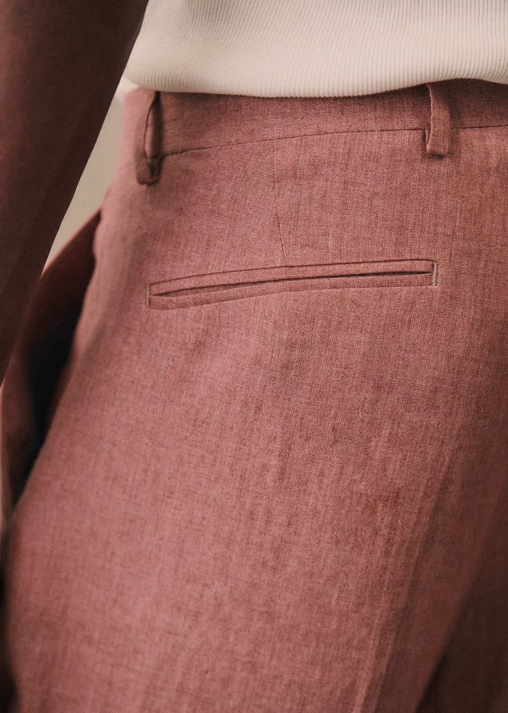 Pantalon Deon - Rose Chiné