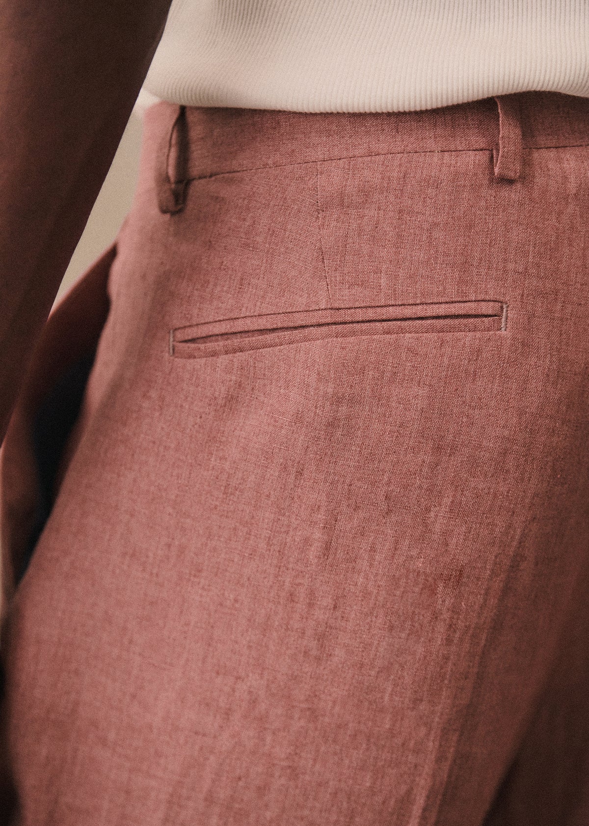 Pantalon Deon - Rose Chiné