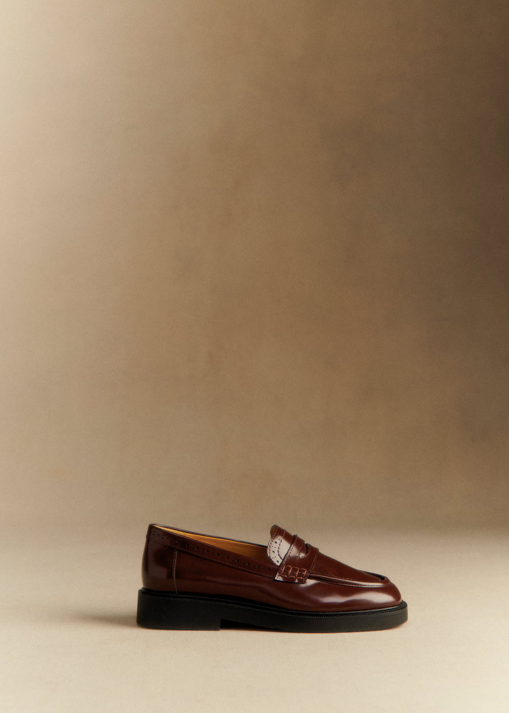 Mocassins Adam - Pourpre Glacé