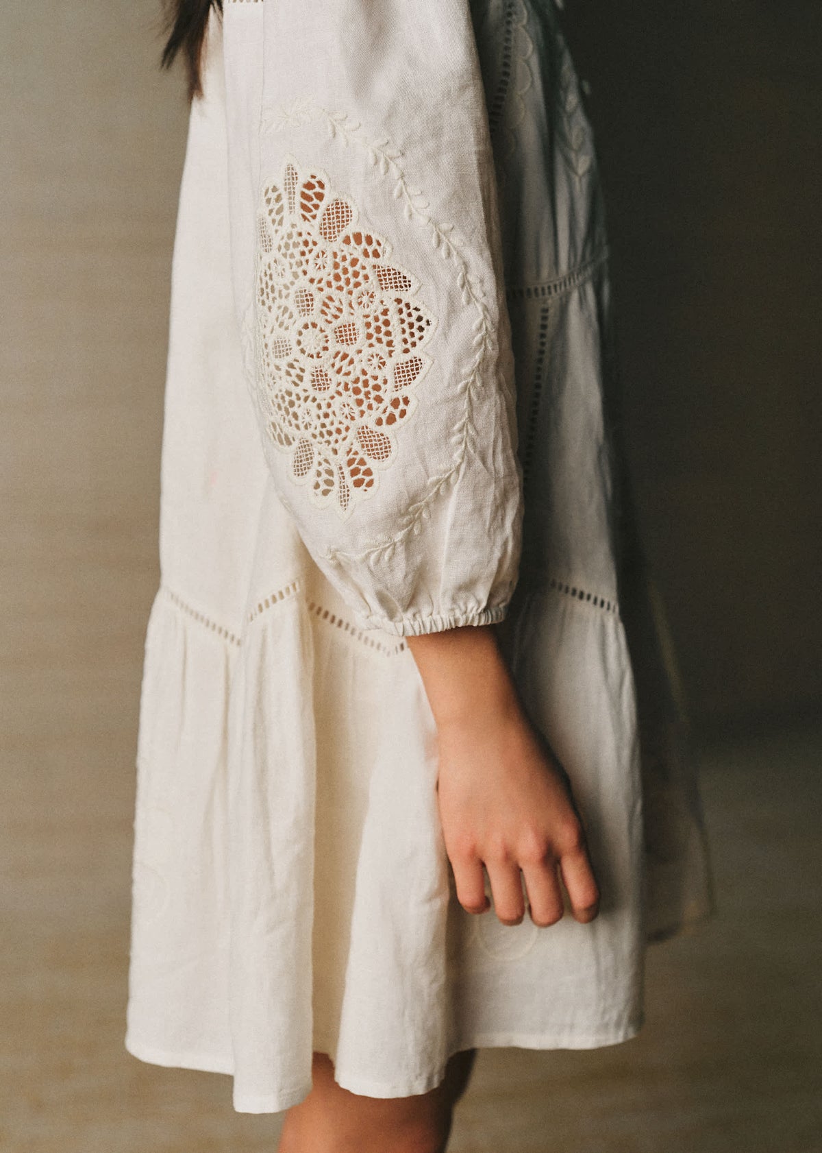 Robe Laetitia - Ecru