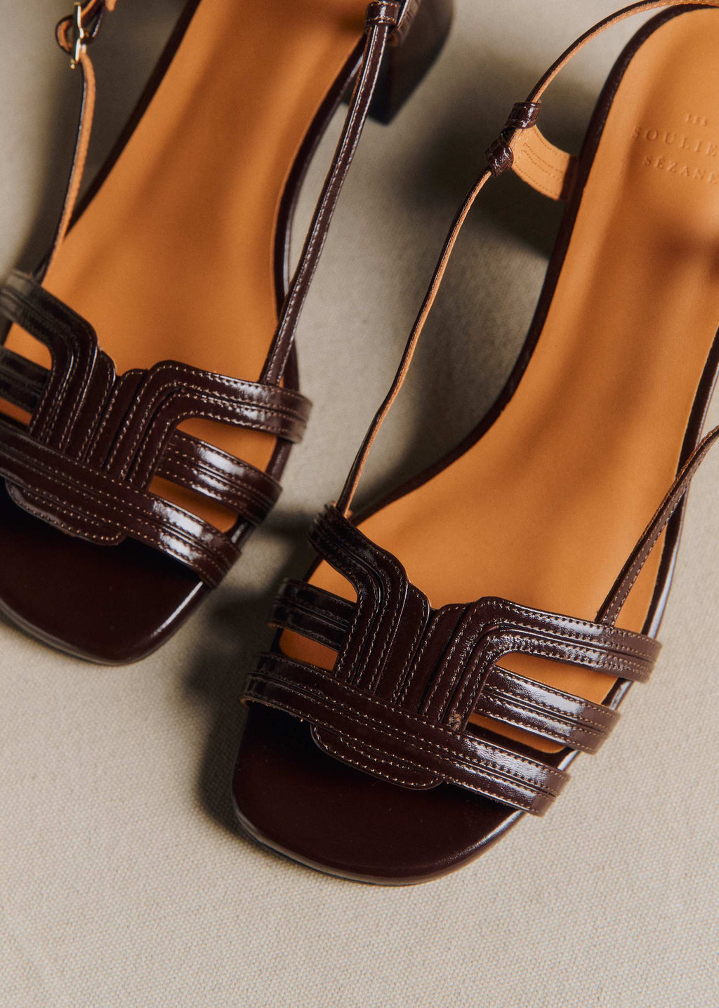 Sandales Josepha - Chocolat Vintage