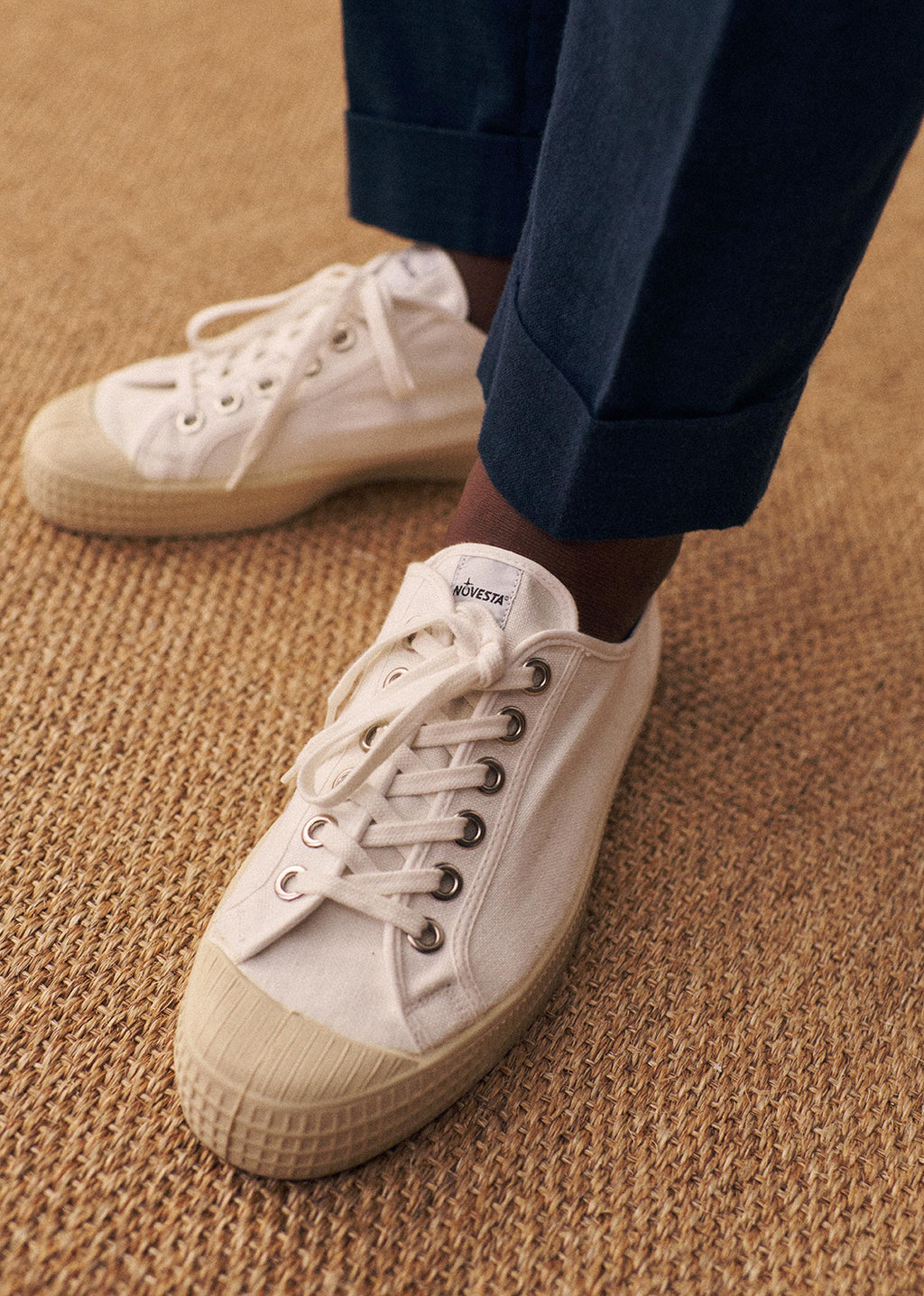 Baskets Star Master Novesta x Octobre Editions - Ivoire