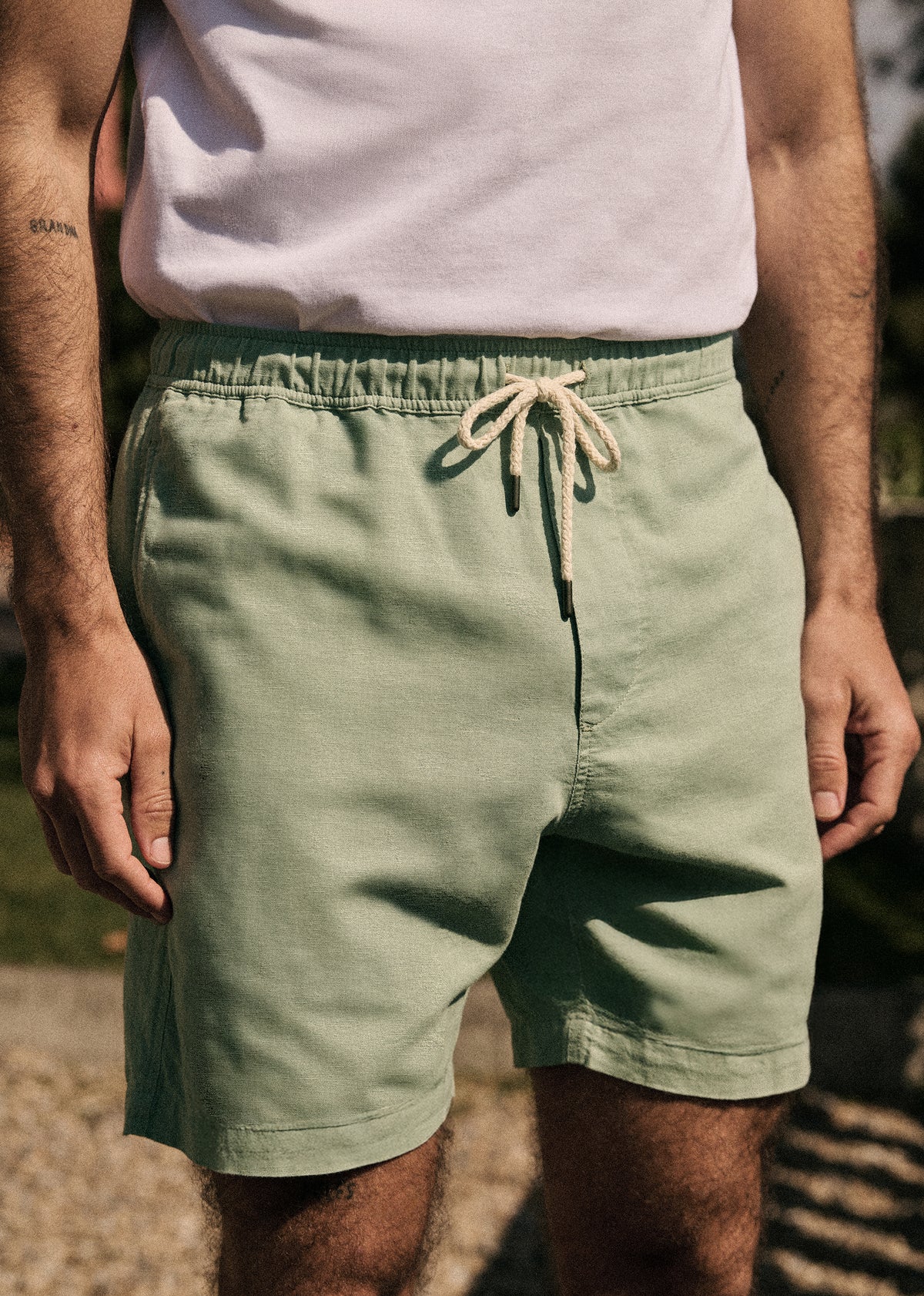 Short Priam - Vert Pâle
