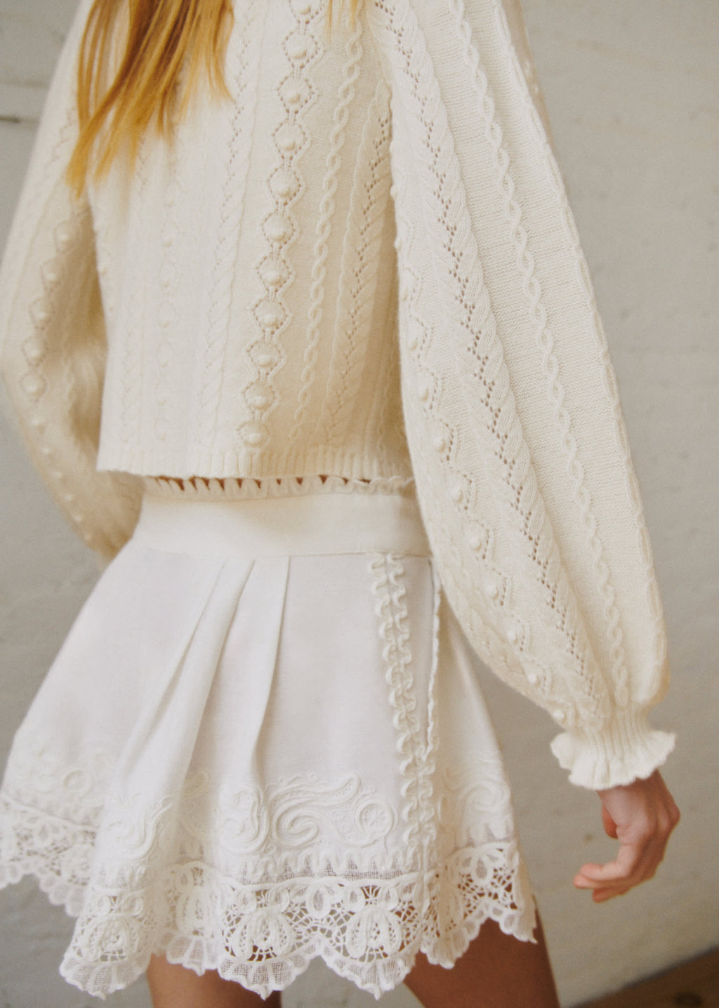 Gilet Aurelie - Sézane x Sea NY - Ecru