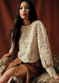 Blouse Jorden - Sézane x Baziszt - Ecru