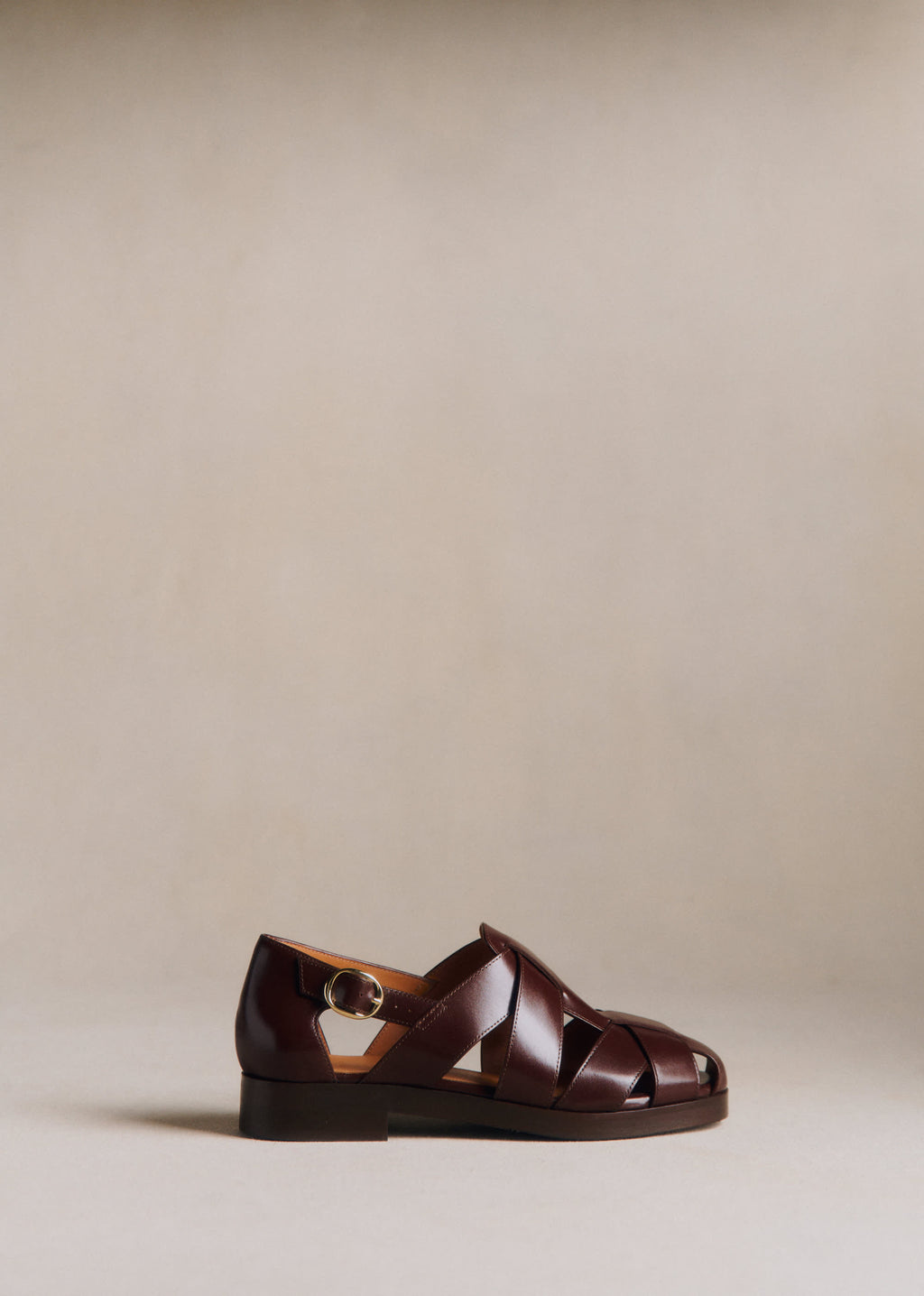 Sandales low Nellie - Chocolat Glacé