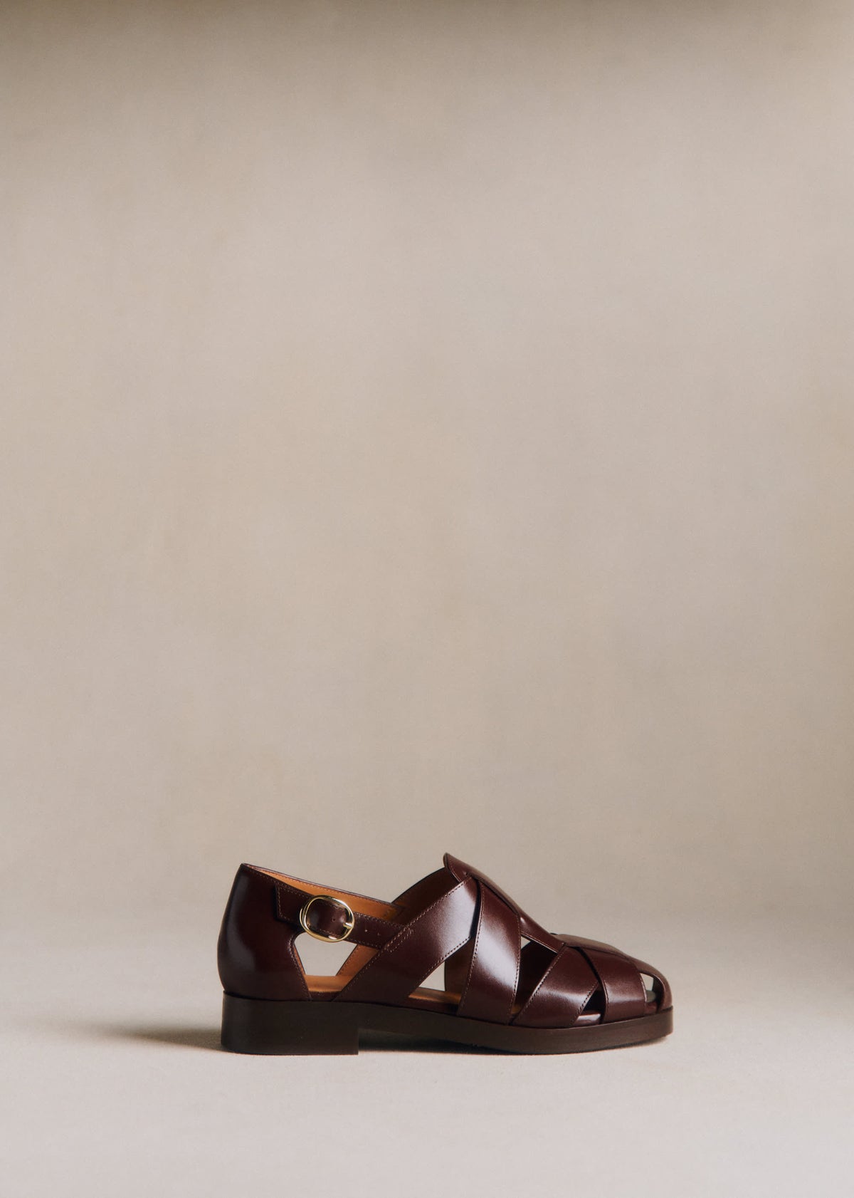 Sandales low Nellie - Chocolat Glacé