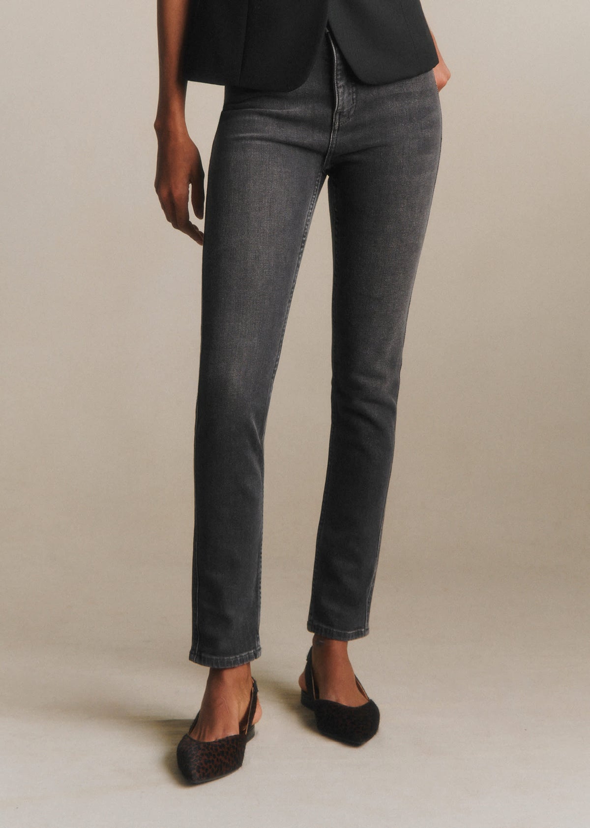 Slim Parfait - Gris Moyen