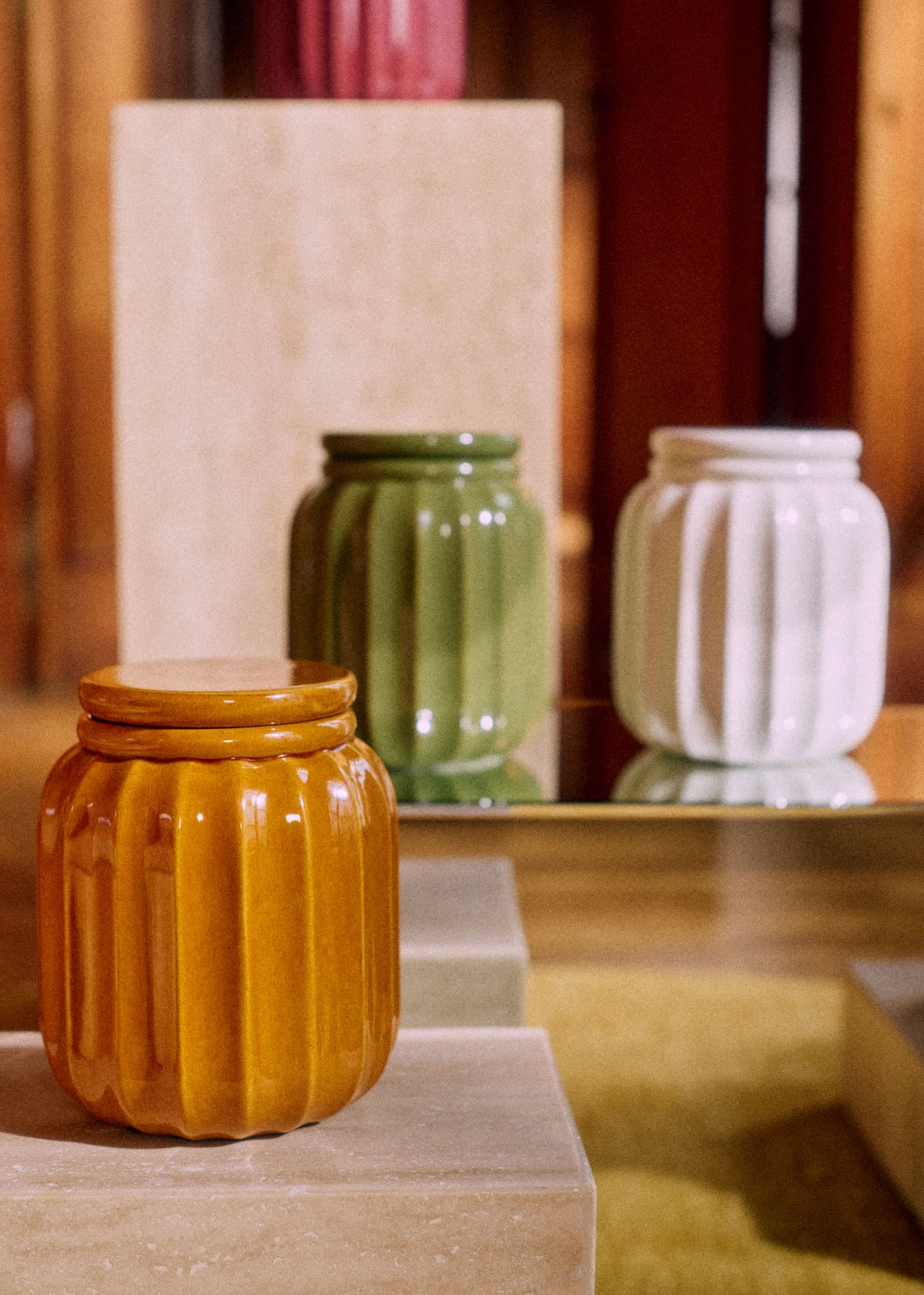 Vase Traviata - Caramel