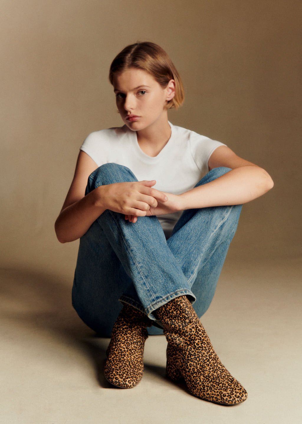 Bottines Low Paulette - Léopard