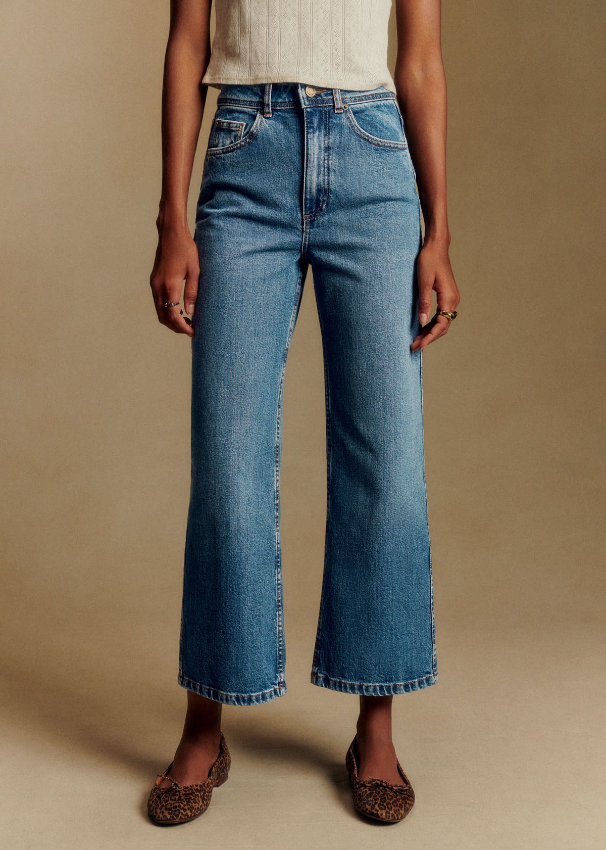 Le Crop - Bleu Denim
