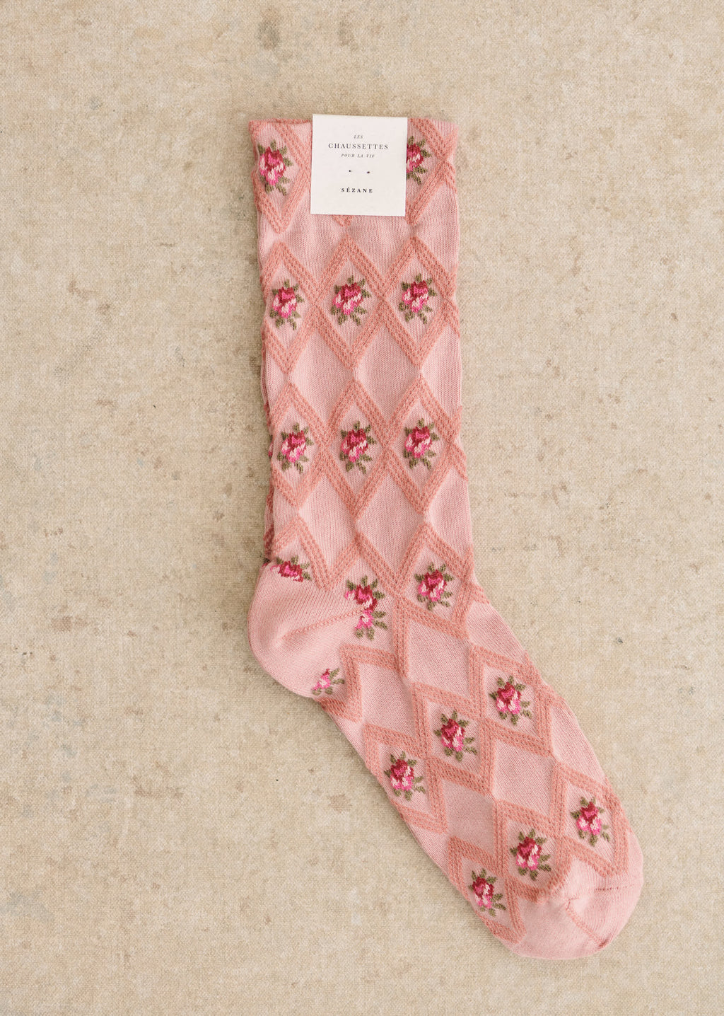 Chaussettes Julia - Rose Vintage