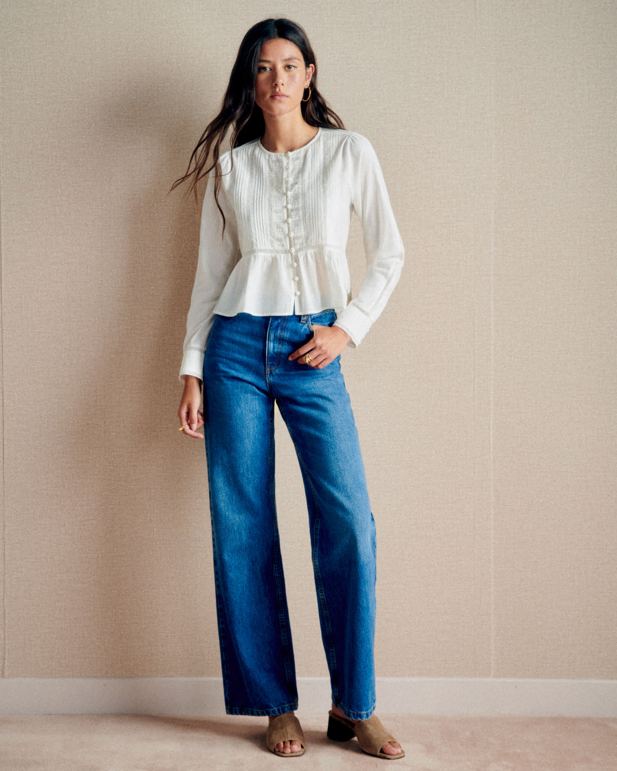 Blouse Charlina - Ecru