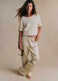 Pantalon Wood - Perle