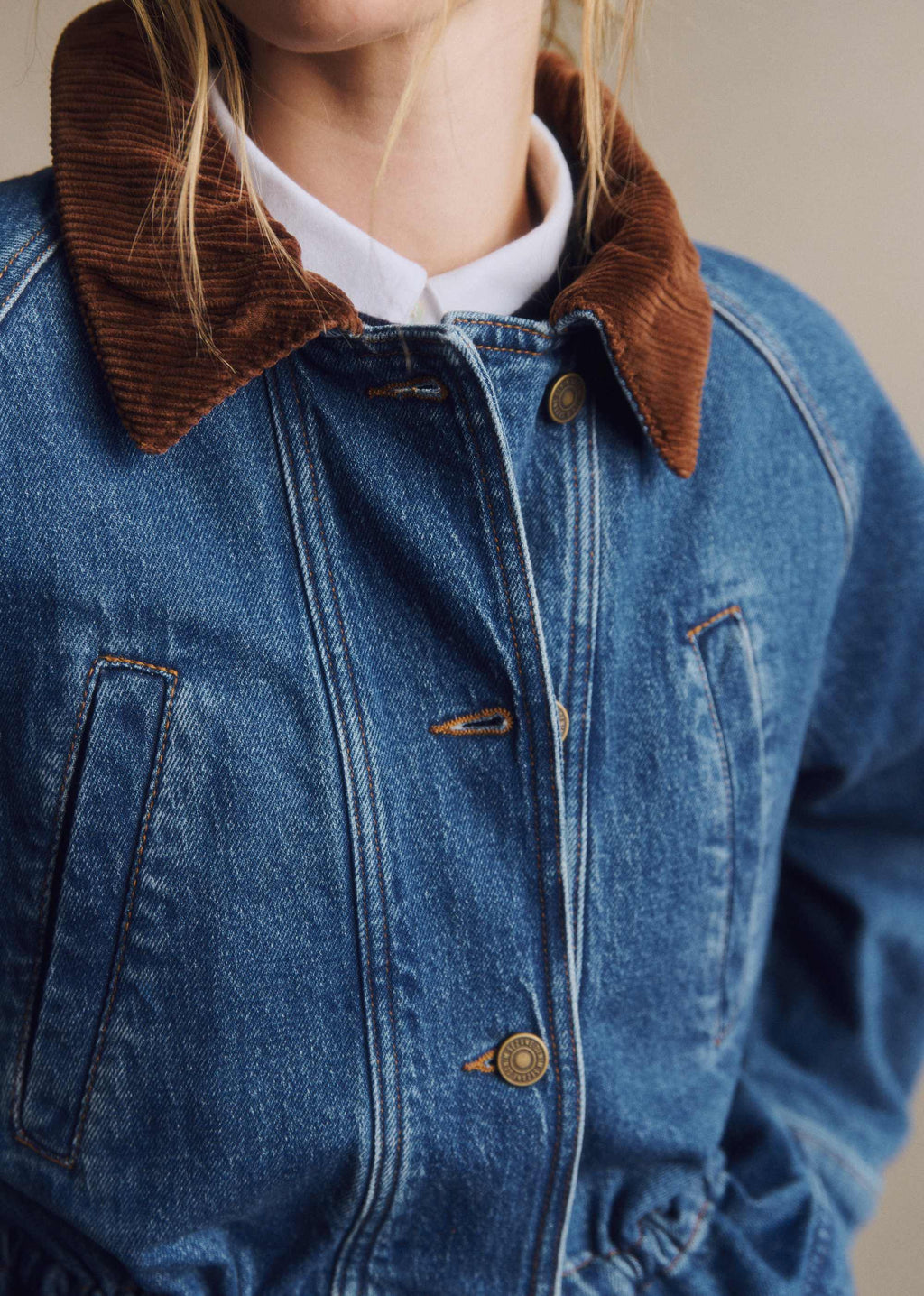 Manteau Edgard - Bleu Denim