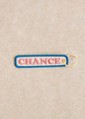 Porte-clé Brodé - Rose "Chance"