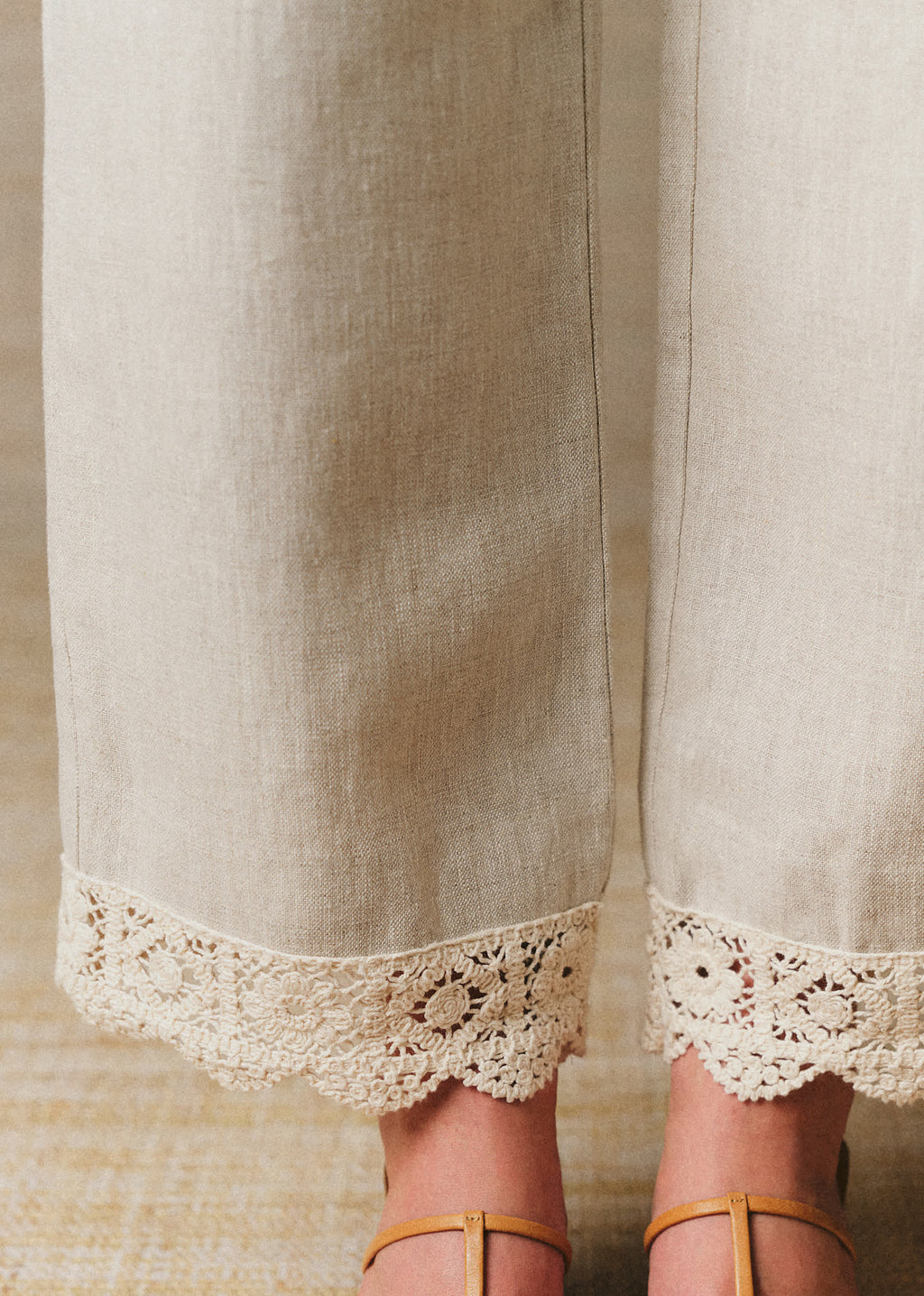 Pantalon Fausto - Beige Chiné