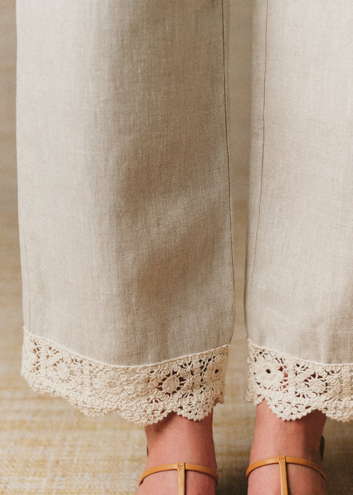 Pantalon Fausto - Beige Chiné