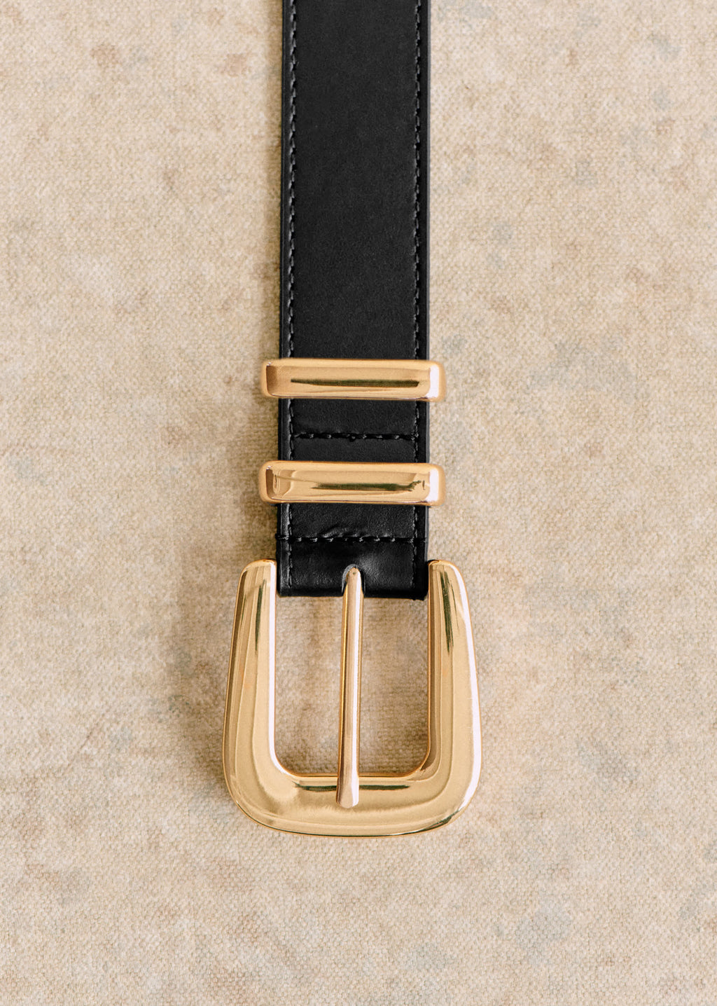 Ceinture Oria - Noir Lisse