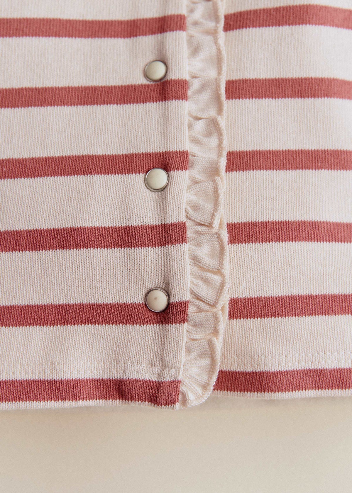 Marinière Maëlle - Ecru / Bois De Rose