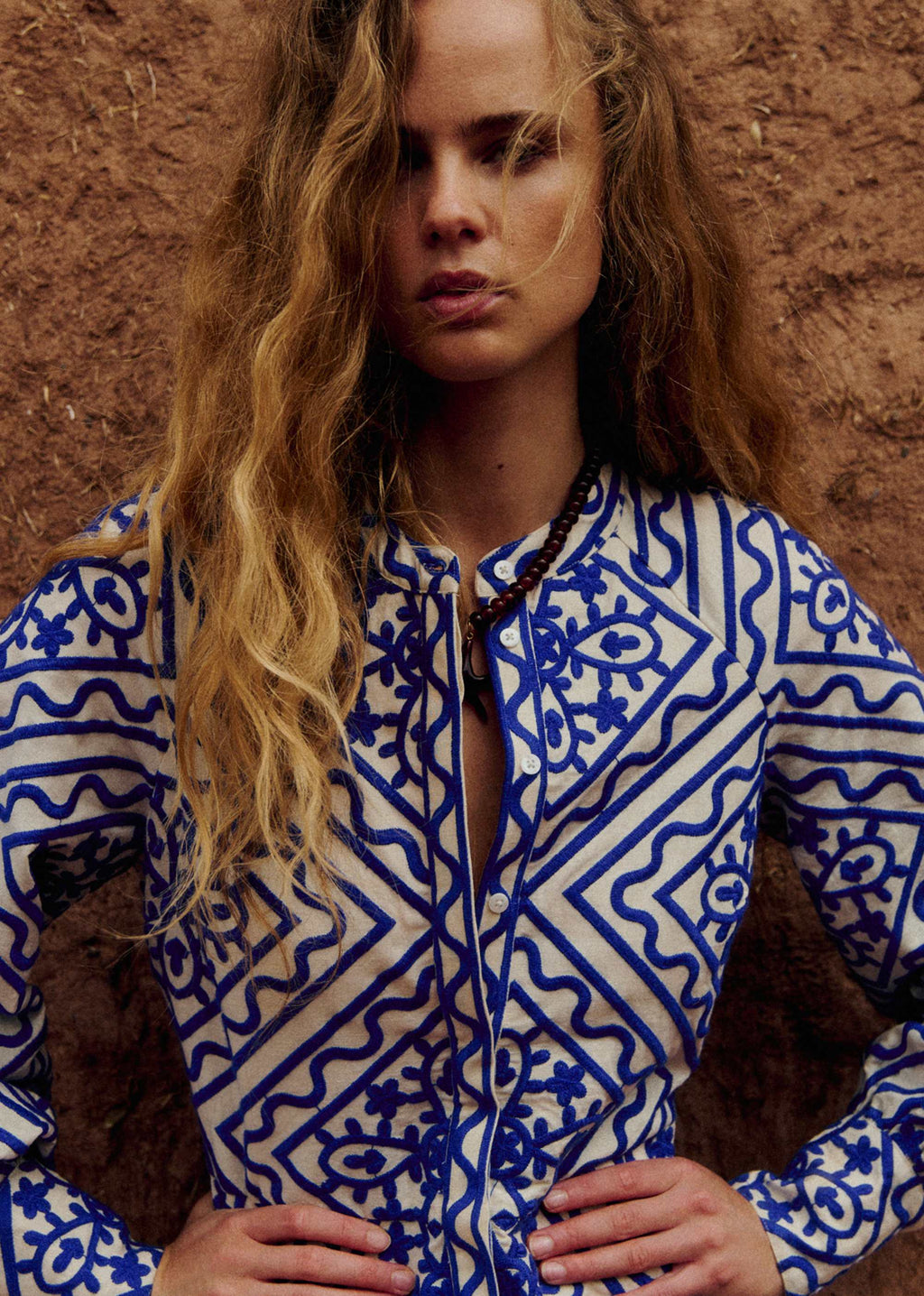 Robe Alizia - Bleu
