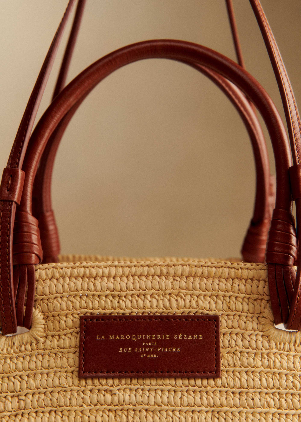 Panier Maxi Justine - Raphia Naturel