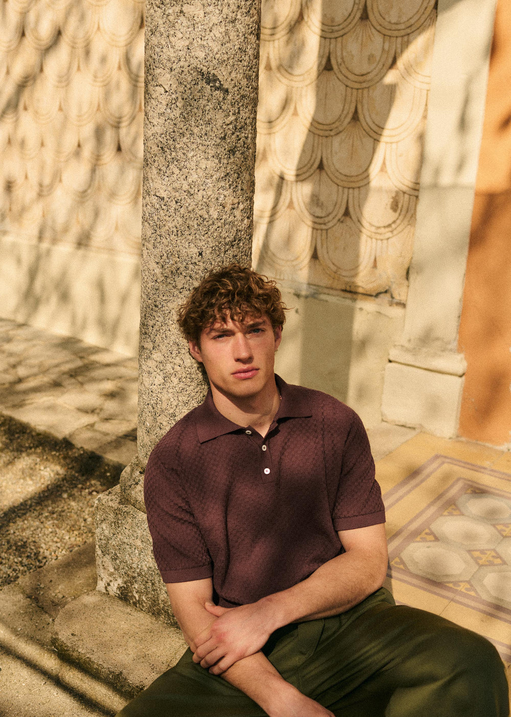 Polo Maille Marnil - Marron