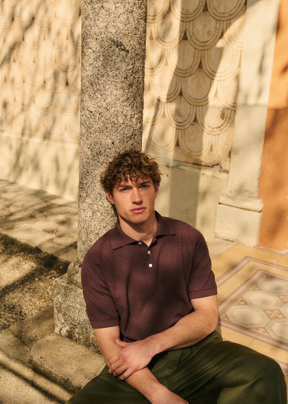 Polo Maille Marnil - Marron