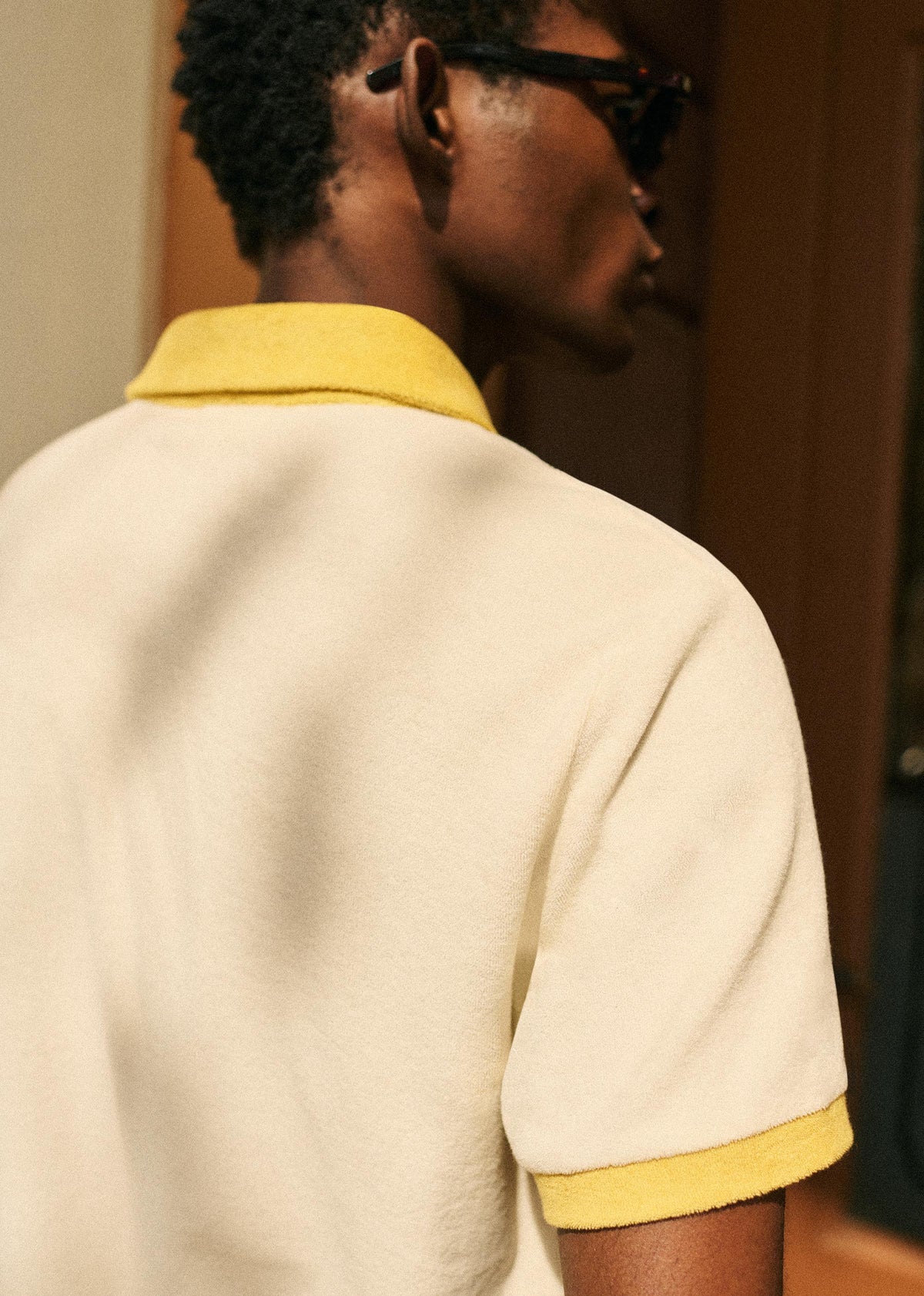 Polo Ari - Ecru / Jaune
