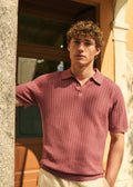 Polo Maille Pablo - Vieux Rose