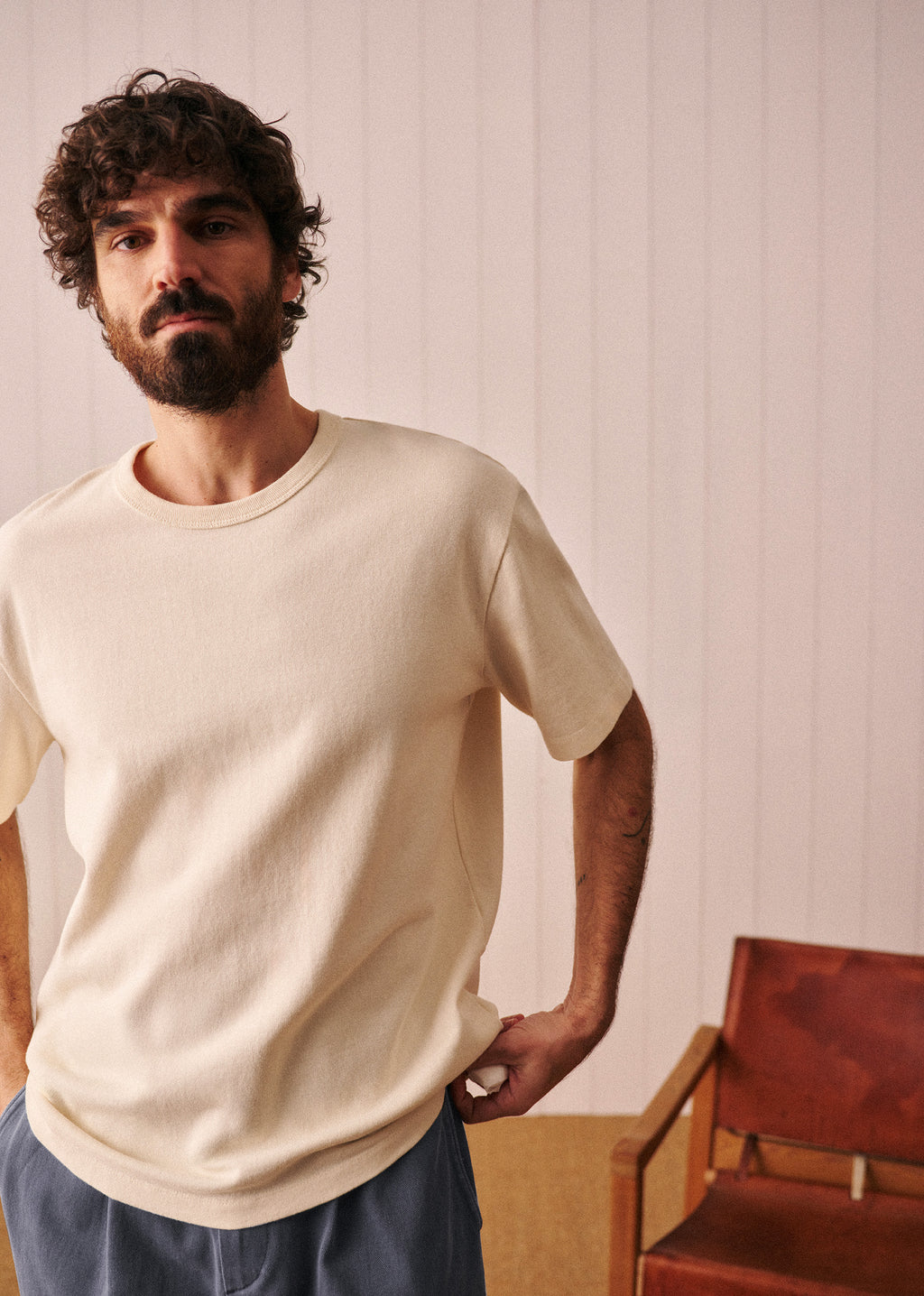 T-Shirt Oversize Drenil - Écru