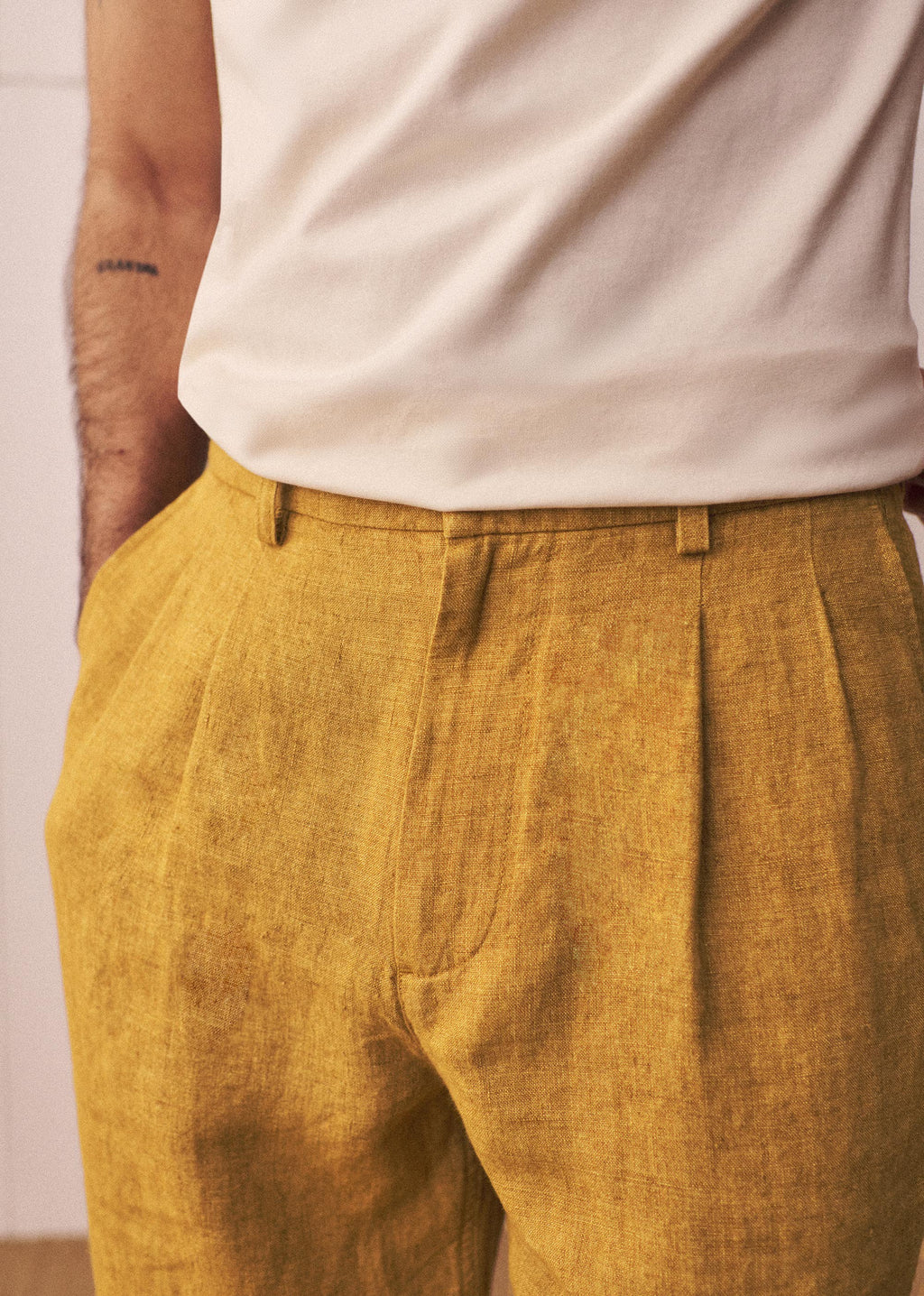 Pantalon Floris - Moutarde