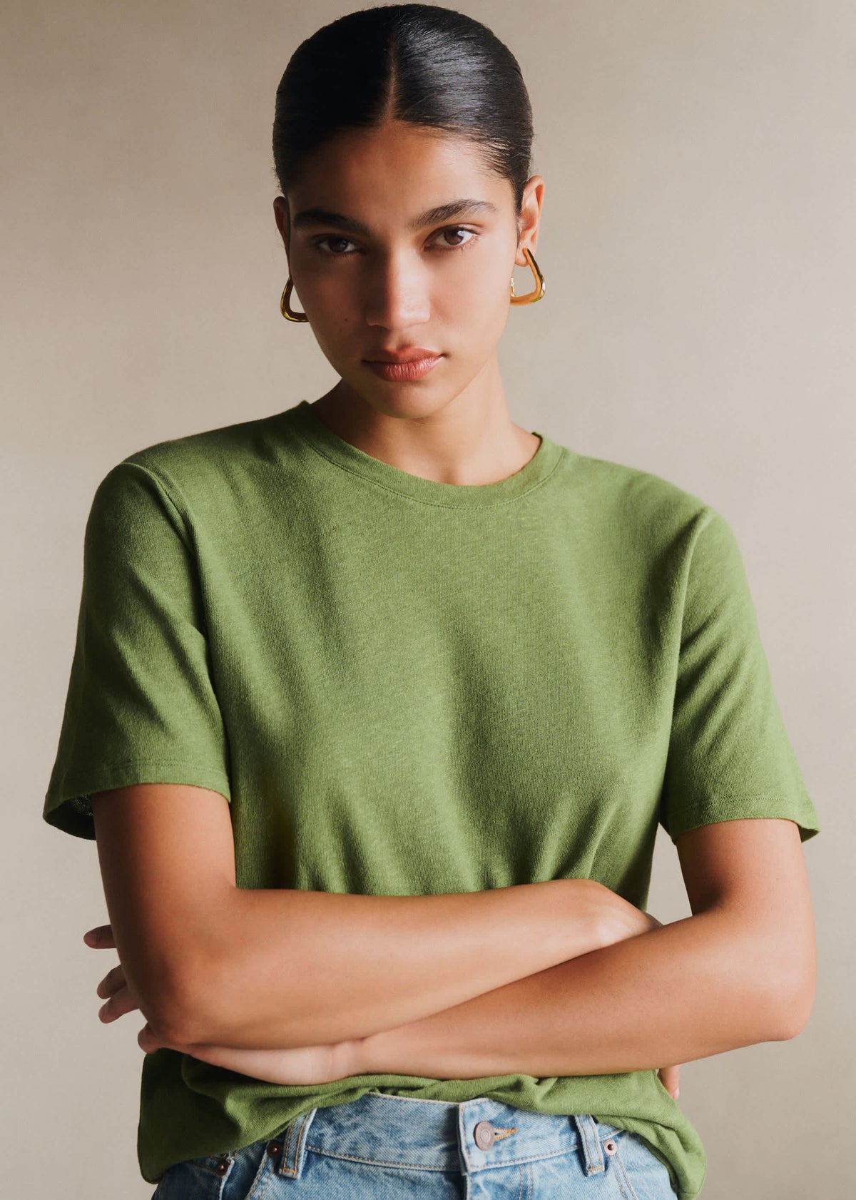 T-Shirt Martha - Vert Avocat