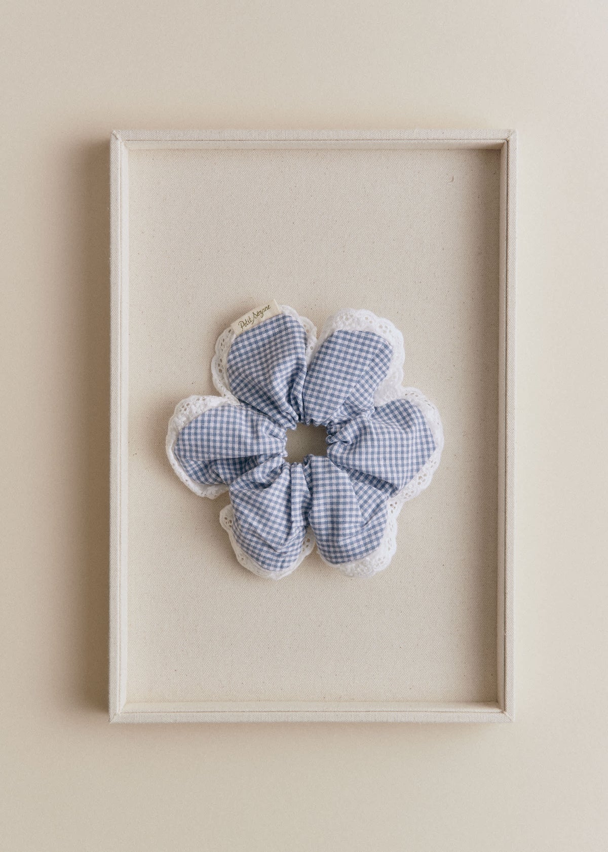 Chouchou Fleur - Vichy Bleu